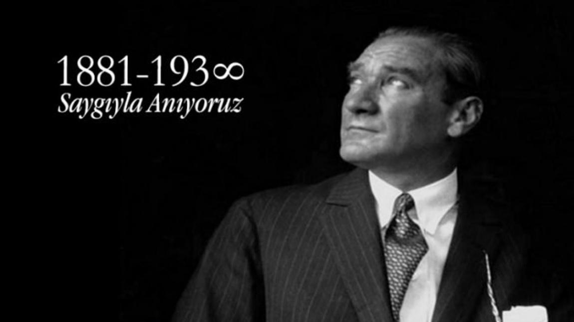 10 Kasım Mustafa Kemal Atatürk'ü Anma Programı düzenlendi